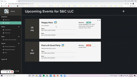 adding event to google calendar