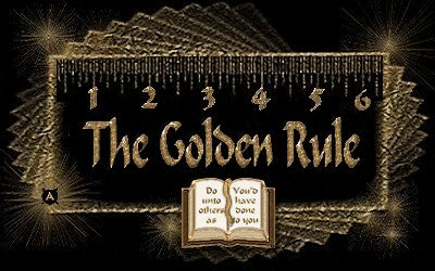 Image result for golden rule gif