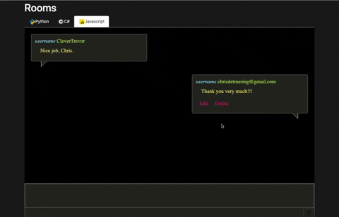 GitHub - chrisdetmering/CodeChat: A Chat App written in C#, Typescript ...