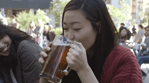 Beer Drinking Gif By Shake Shack Find Share On Giphy