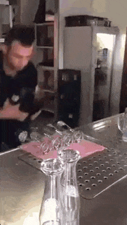 Beer pouring skill in wow gifs