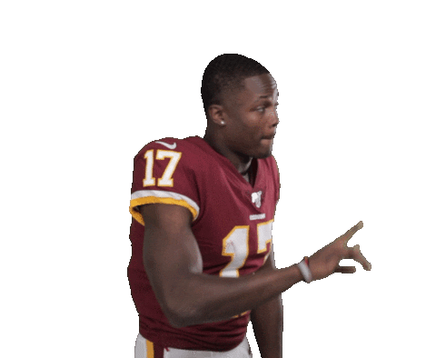 Washington Redskins Terry Mclaurin Sticker by NFL for iOS & Android | GIPHY