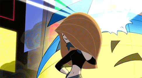 Kim Possible Hair Flip GIF - Find & Share on GIPHY
