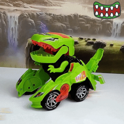 🔥HOT TOY🔥Transforming Dinosaur LED Robot Car – ifashionblow