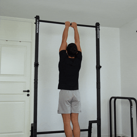 close grip pull ups exercise demonstration