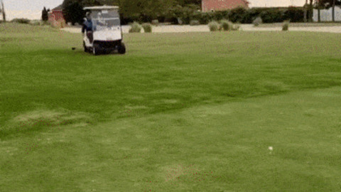 What a golf trick