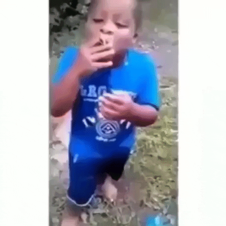 Never Smoke in funny gifs