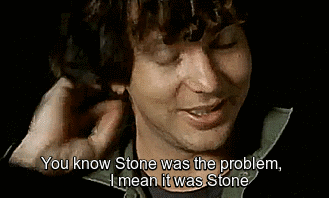 Image result for stone is the problem pearl jam gif