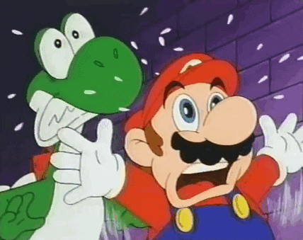 Scared Super Mario GIF - Find & Share on GIPHY