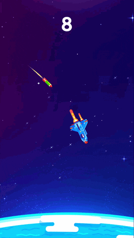Rocket Spaceship GIF by ReadyGames - Find & Share on GIPHY