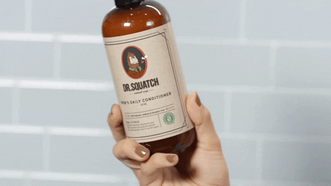 Shampoo Haircare GIF by DrSquatchSoapCo