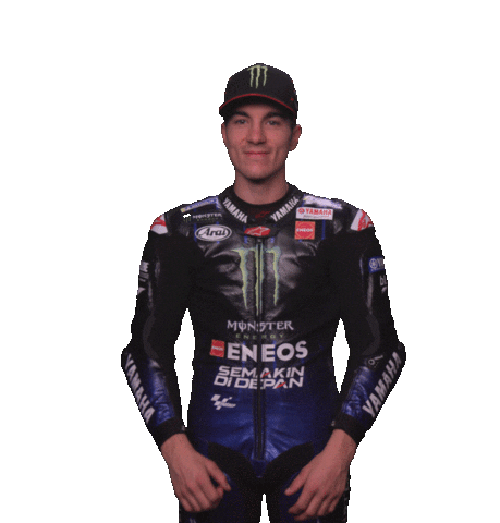 Happy Maverick Vinales Sticker by MotoGP for iOS & Android | GIPHY