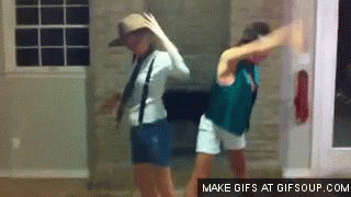 girls getting pants