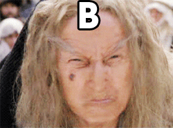 B BOO BOOOO meme reference