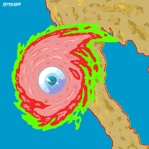 Hurricane Odile Artists On Tumblr GIF by Animation Domination HighDef
