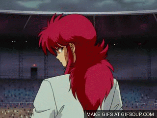 Résultat de recherche d'images pour "yu yu hakusho kurama gif"