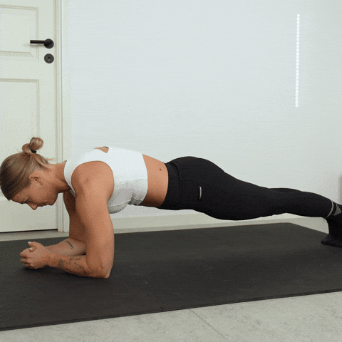 plank exercise demonstration