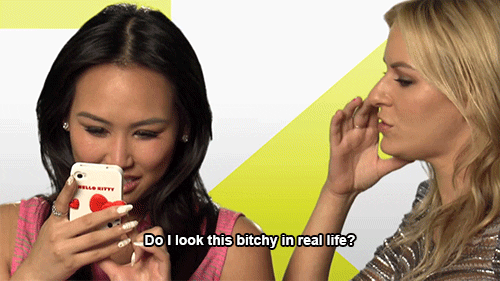 Resting Bitch Face GIF