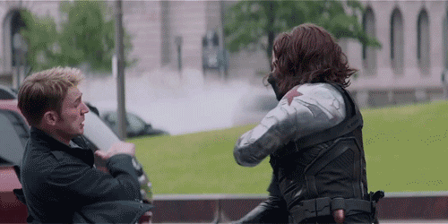 Image result for captain america winter soldier gif