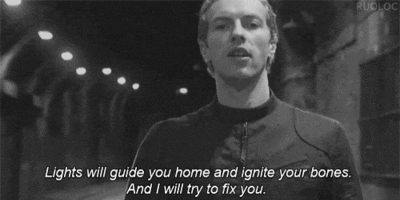 Fix You Coldplay GIFs - Find & Share on GIPHY
