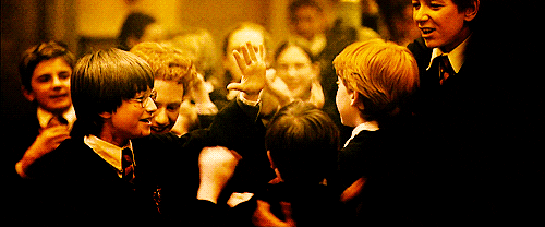 High Five Harry Potter GIF - Find & Share on GIPHY