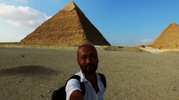 Image result for The Great Pyramid of Giza gif
