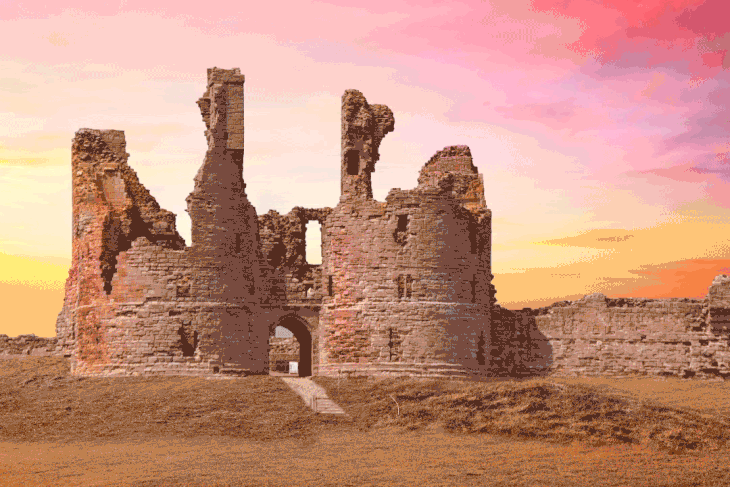 Castillo Dunstanburgh