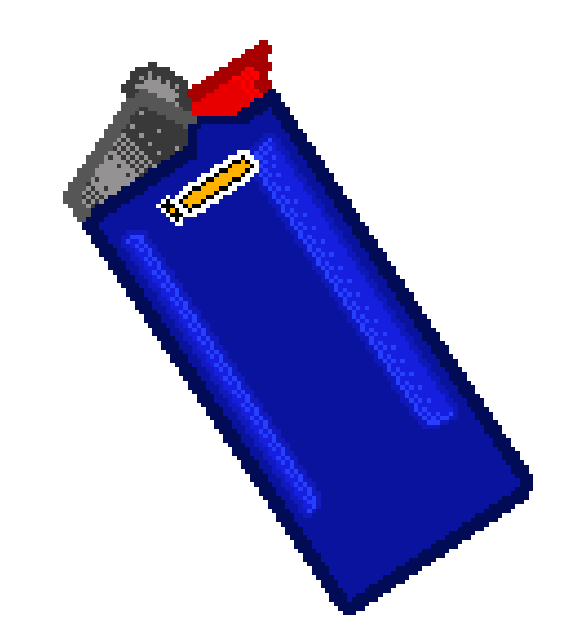 Pixel Smoking Sticker for iOS & Android GIPHY