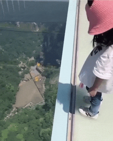 View from height in wow gifs