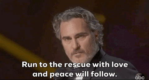 Joaquin Phoenix Oscars GIF by The Academy Awards - Find & Share on GIPHY