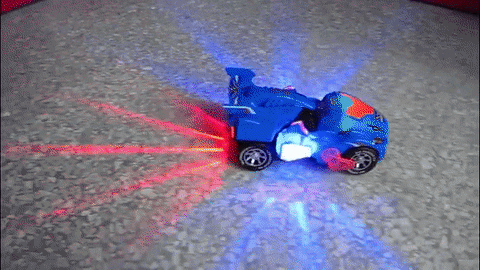 Transforming Dinosaur LED Car – Vogue Gadget