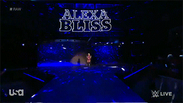 10. Divas Action > Alexa Bliss vs. AJ Lee Giphy