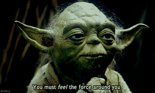 Yoda _ force gif