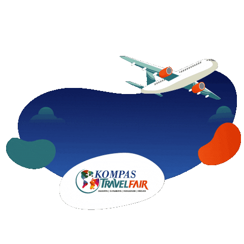 Travel Holiday Sticker by Kompas Daily for iOS &amp; Android | GIPHY