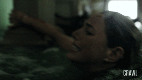 Scared Hand GIF by The Crawl Movie