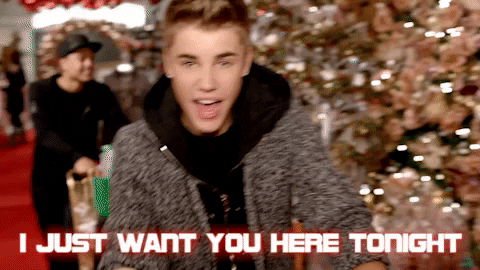 All I Want For Christmas Is You GIF by Justin Bieber - Find & Share on