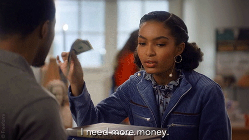Image result for need money gifs"