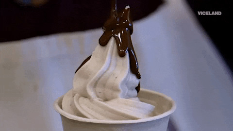 480px x 270px - Food Porn Fudge GIF by THE ICE CREAM SHOW - Find & Share on ...