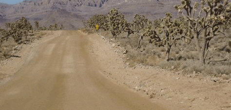 the south landscape tumbleweed gif