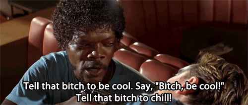 Image result for pulp fiction jules gif