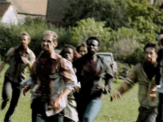 Zombie Running GIF - Find & Share on GIPHY