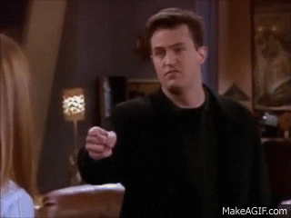 Meet Chandler Bing Gif, the funny one