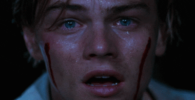 Leonardo DiCaprio llorando en el Titanic.- Blog Hola Telcel