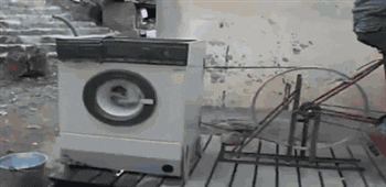 time machine electricity washing