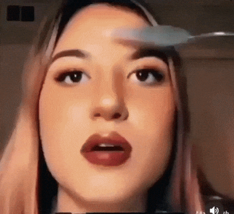 The amount of makeup in wtf gifs