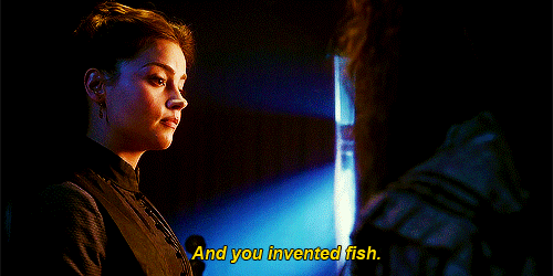 Image result for clara oswald created fish gif