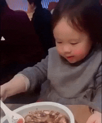 When food is too good in funny gifs