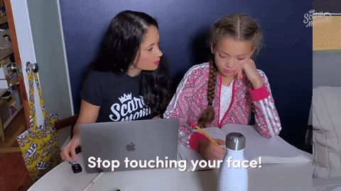No Touching GIF by Scary Mommy - Find & Share on GIPHY