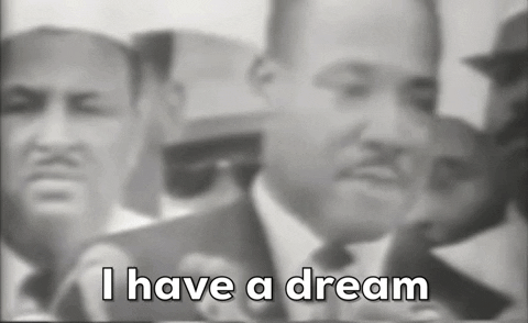 Martin Luther King Jr Speech GIF by moodman - Find & Share on GIPHY
