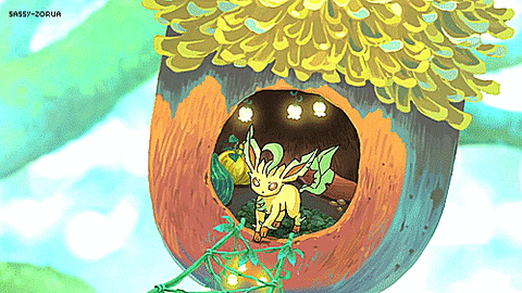 Image result for leafeon gif